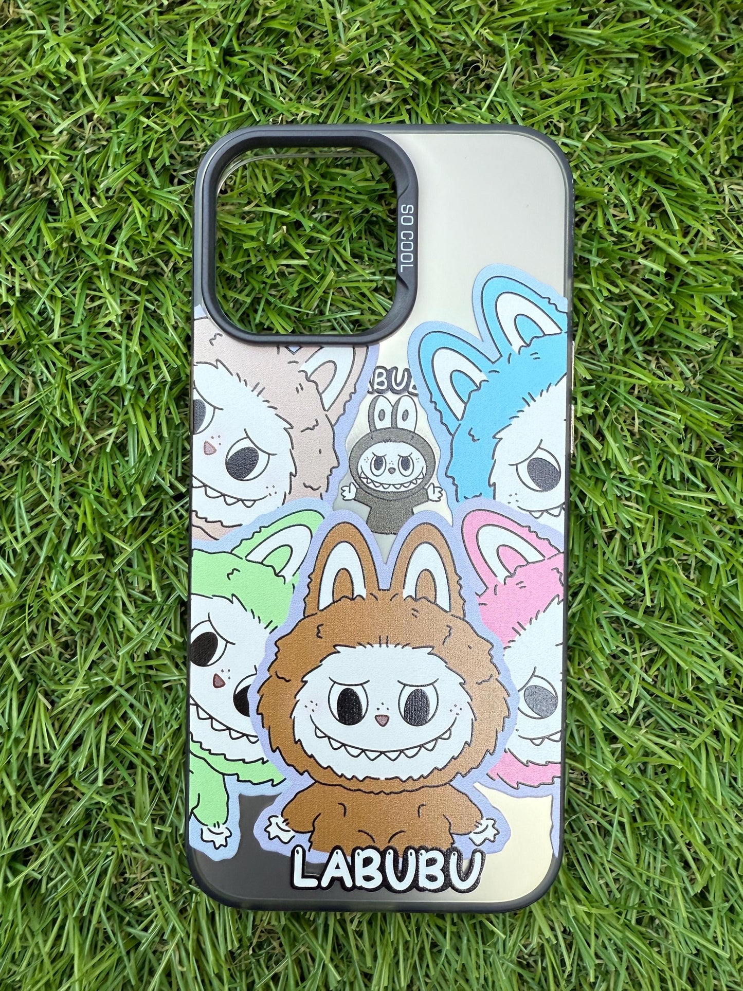 Labubu Phone Case: THE MONSTERS Clear Cover - iPhone 16 Pro Max/Pro