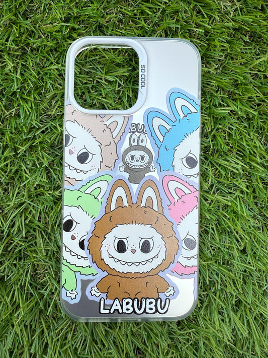 Labubu Phone Case: THE MONSTERS Clear Cover - iPhone 16 Pro Max/Pro