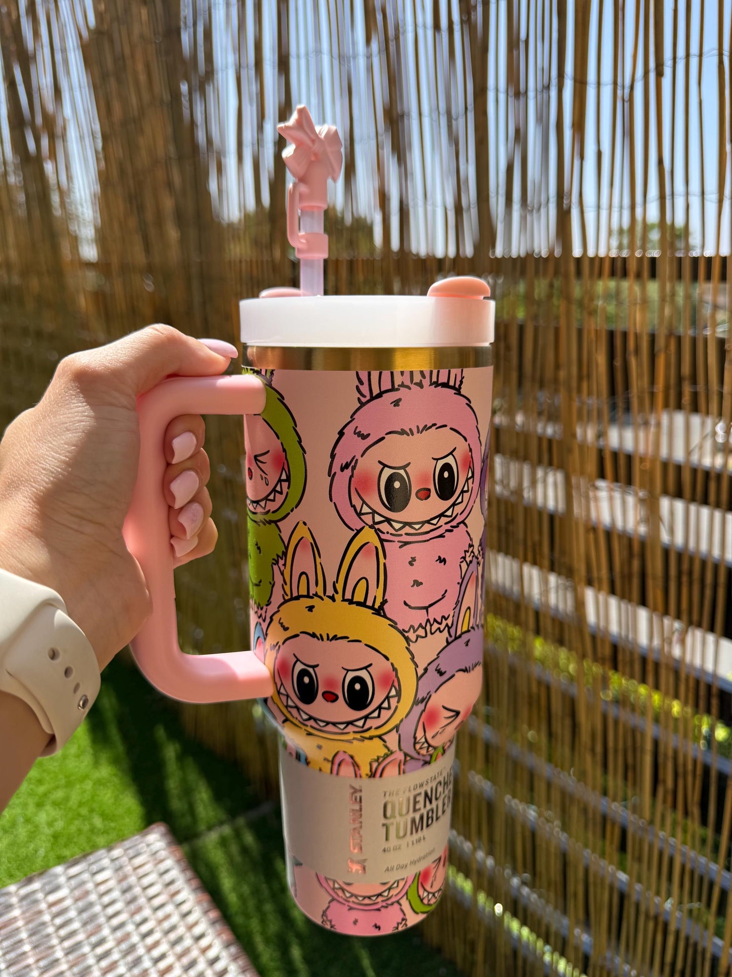 THE MONSTERS “Labubu” Stanley Quencher H2.0 Tumbler – 40oz
