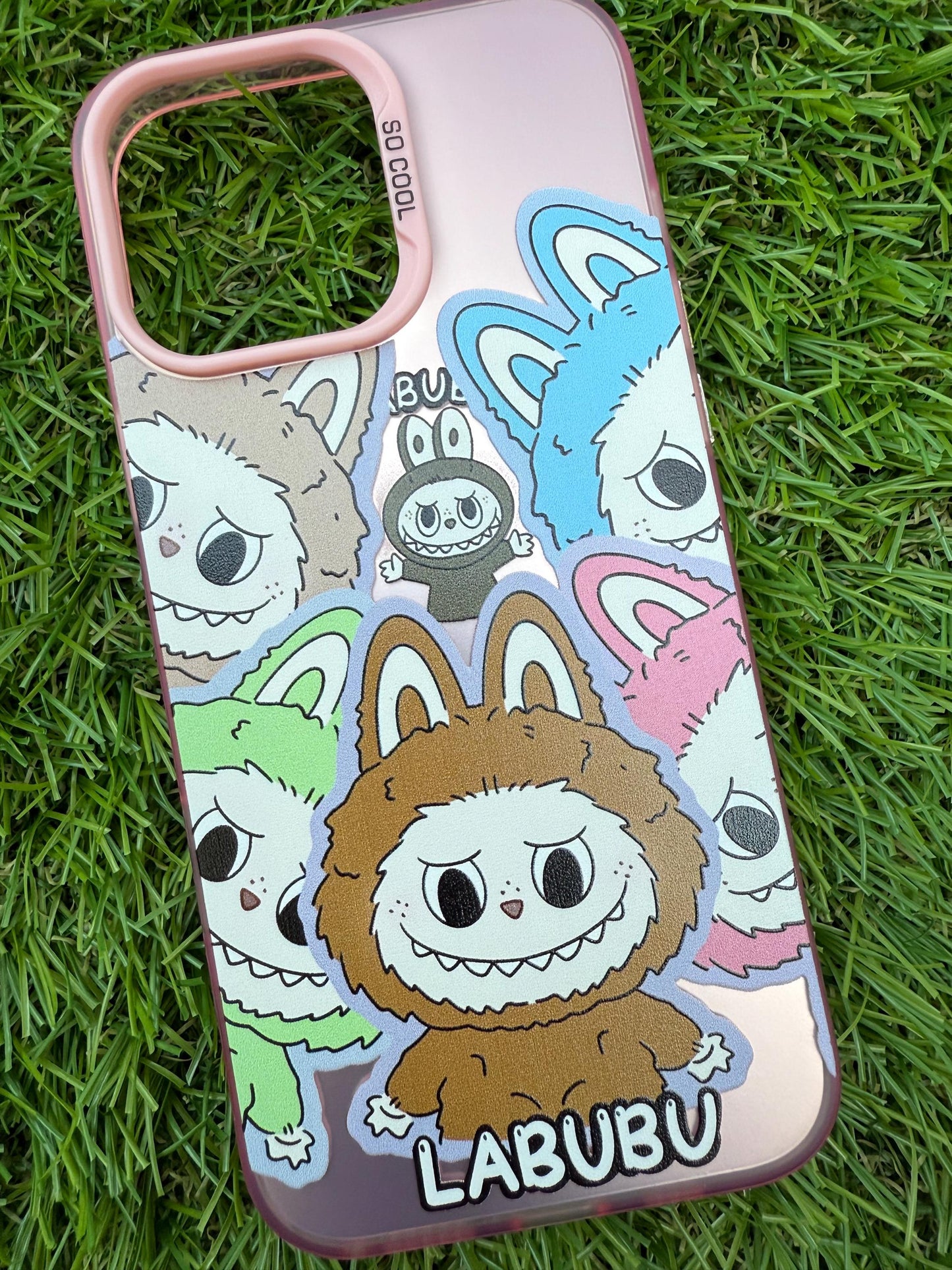 Labubu Phone Case: THE MONSTERS Clear Cover - iPhone 16 Pro Max/Pro