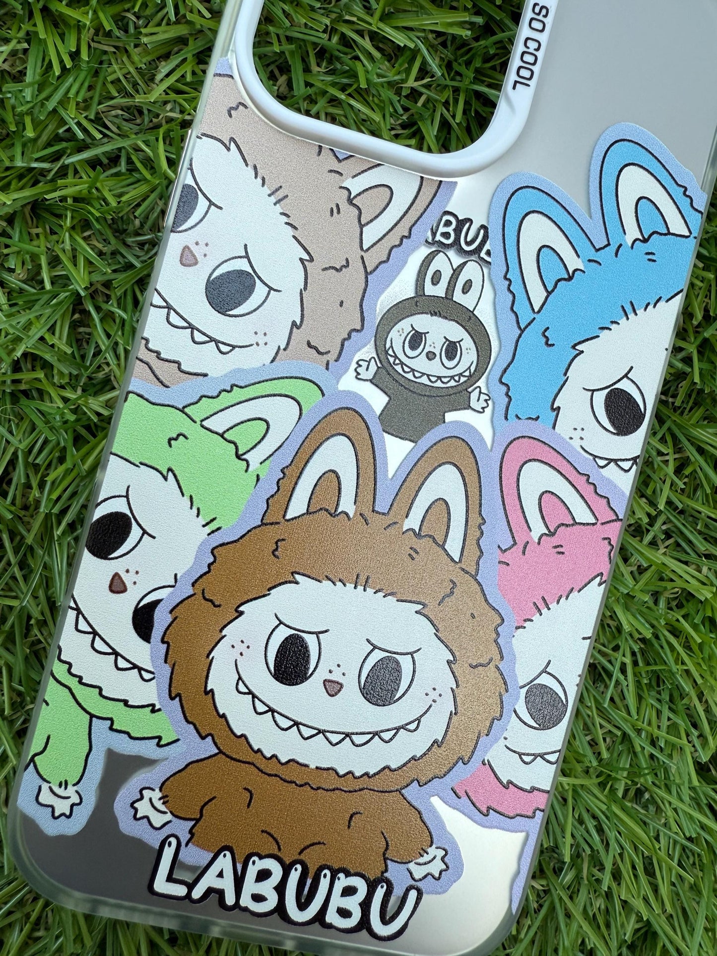 Labubu Phone Case: THE MONSTERS Clear Cover - iPhone 16 Pro Max/Pro