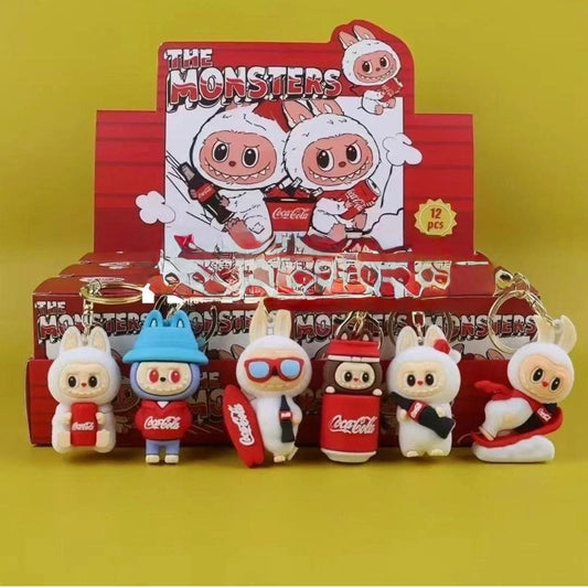 Labubu x Coca-Cola Keychain: Cola Series vinyl Blind Box (Pack of 1)