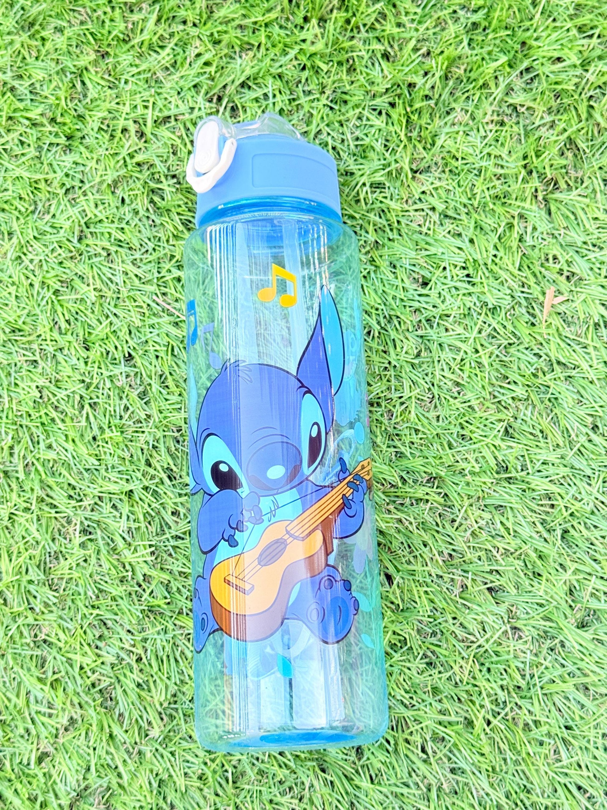 Stitch Kawaii Water Bottle: 650ml Leakproof Anime Drinkware